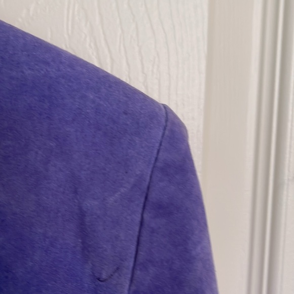 Women’s purple suede jacket - Picture 10 of 10